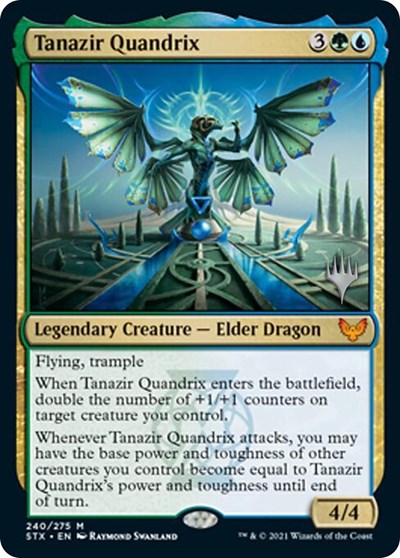 Tanazir Quandrix (Promo Pack) [Strixhaven: School of Mages Promos] | Rock City Comics