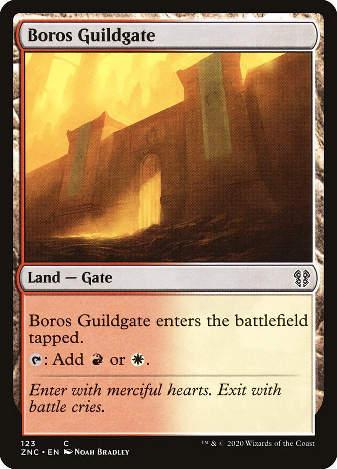 Boros Guildgate [Zendikar Rising Commander] | Rock City Comics