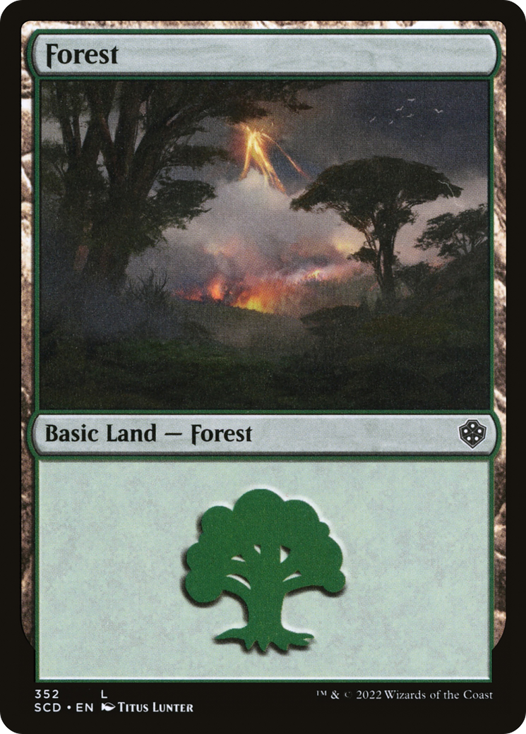 Forest (352) [Starter Commander Decks] | Rock City Comics