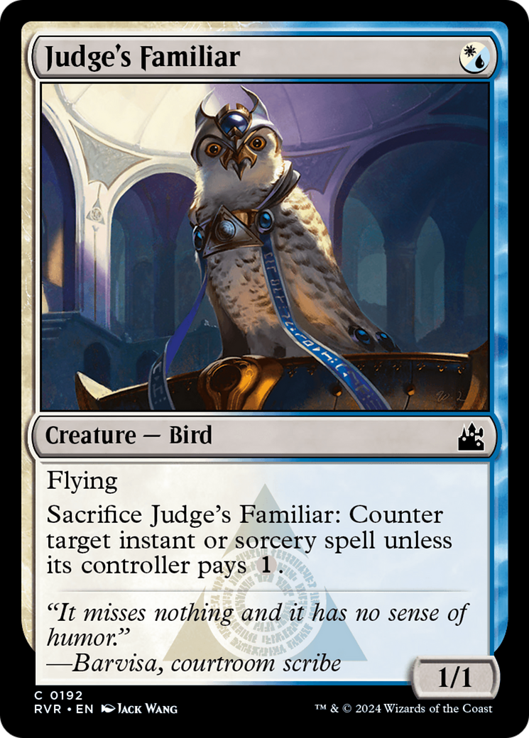 Judge's Familiar [Ravnica Remastered] | Rock City Comics