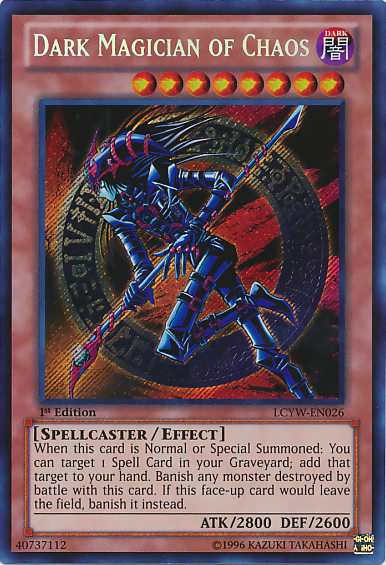 Dark Magician of Chaos [LCYW-EN026] Secret Rare | Rock City Comics