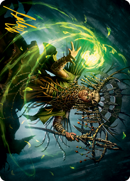 Katilda, Dawnhart Prime Art Card (Gold-Stamped Signature) [Innistrad: Midnight Hunt Art Series] | Rock City Comics