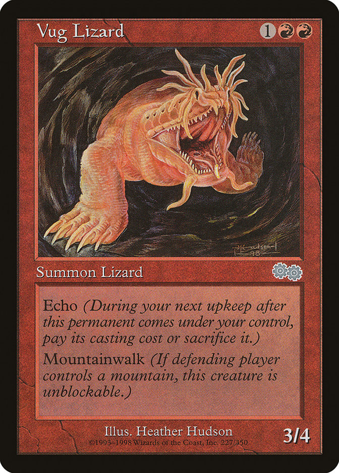 Vug Lizard [Urza's Saga] | Rock City Comics