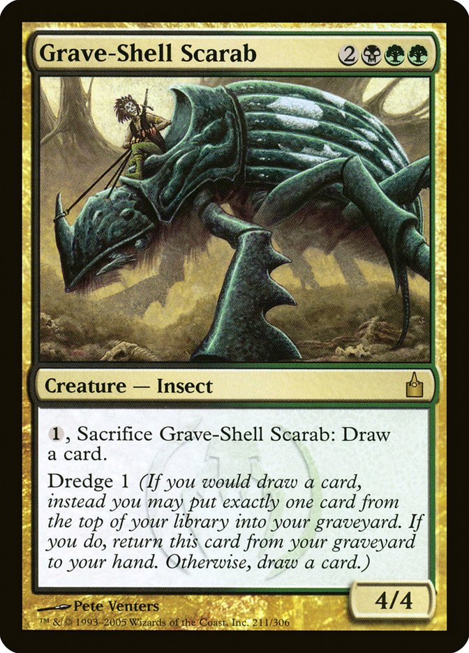 Grave-Shell Scarab [Ravnica: City of Guilds] | Rock City Comics