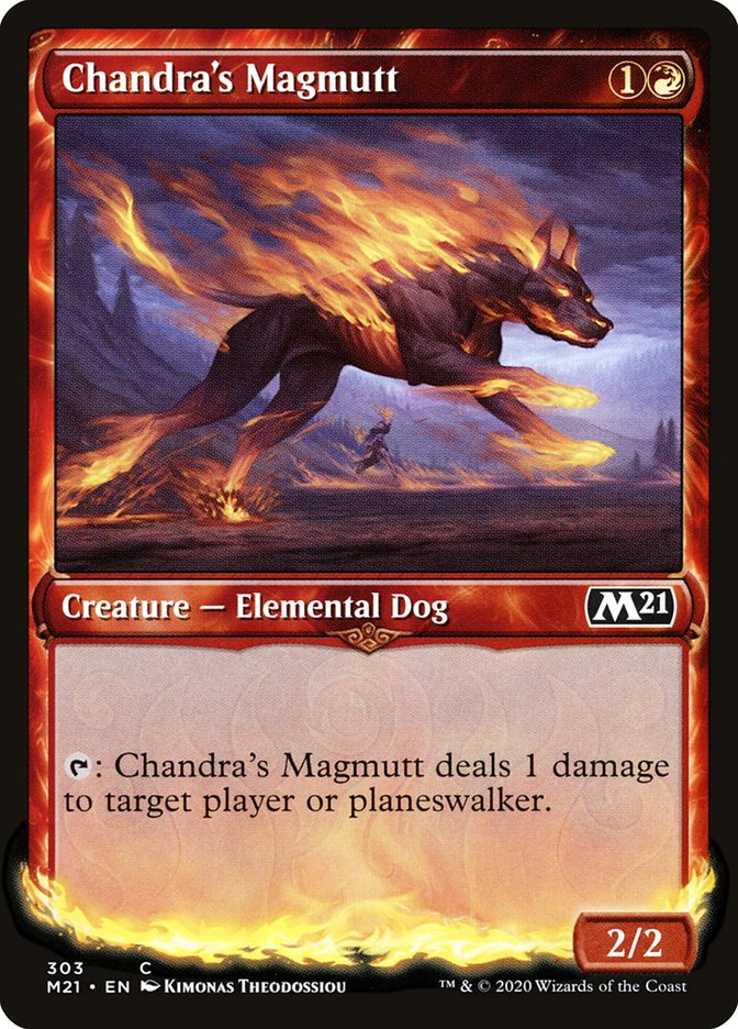 Chandra's Magmutt (Showcase) [Core Set 2021] | Rock City Comics