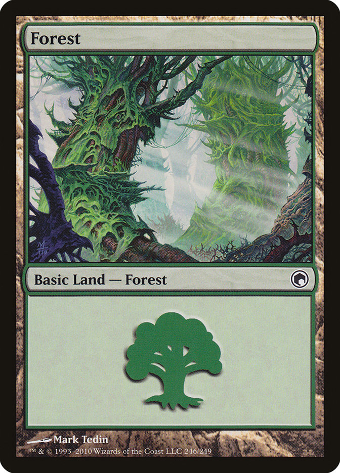 Forest (246) [Scars of Mirrodin] | Rock City Comics