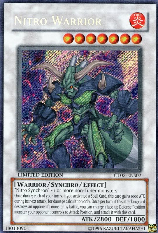 Nitro Warrior [CT05-ENS02] Secret Rare | Rock City Comics