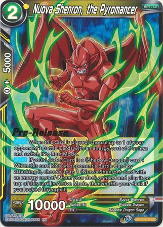 Nuova Shenron, the Pyromancer (BT12-110) [Vicious Rejuvenation Prerelease Promos] | Rock City Comics