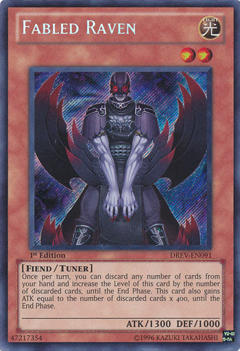 Fabled Raven [DREV-EN091] Secret Rare | Rock City Comics