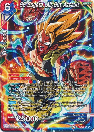 SS Gogeta, All-Out Assault [EX08-04] | Rock City Comics