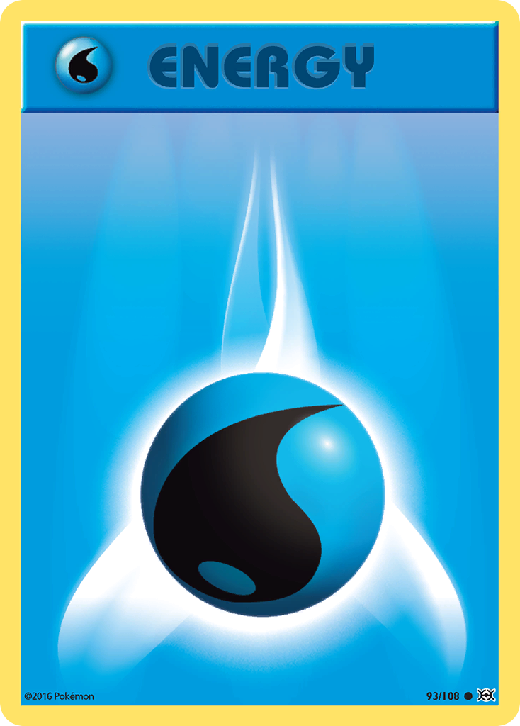 Water Energy (93/108) [XY: Evolutions] | Rock City Comics