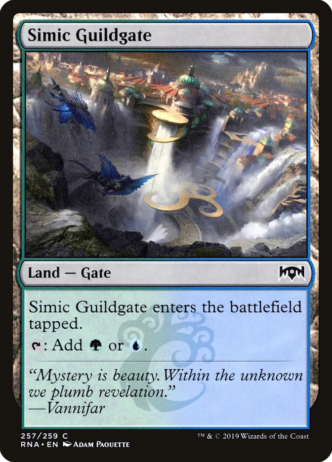 Simic Guildgate (257/259) [Ravnica Allegiance] | Rock City Comics