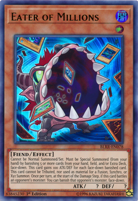 Eater of Millions [BLRR-EN078] Ultra Rare | Rock City Comics