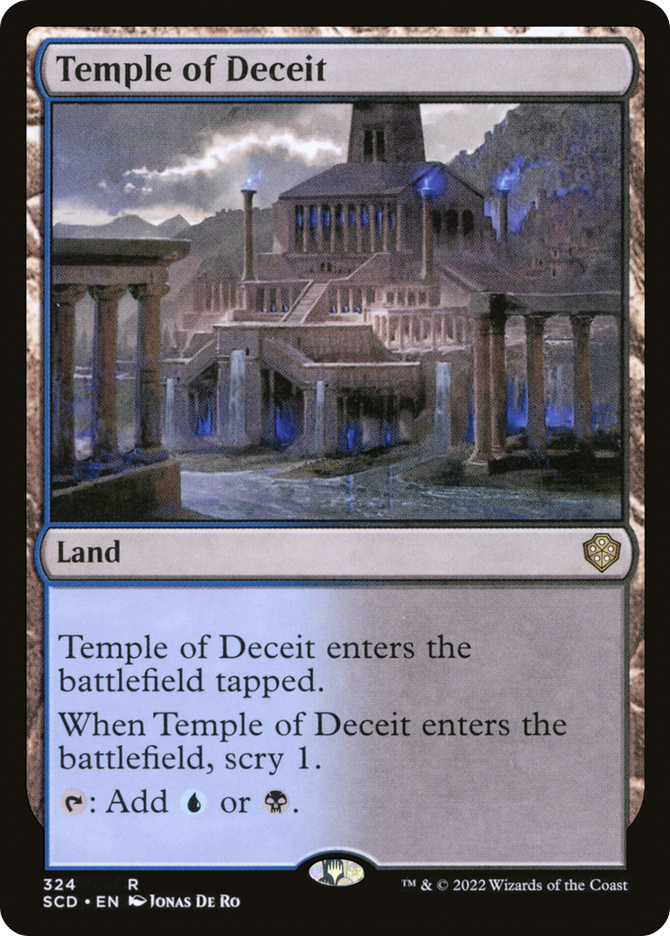 Temple of Deceit [Starter Commander Decks] | Rock City Comics