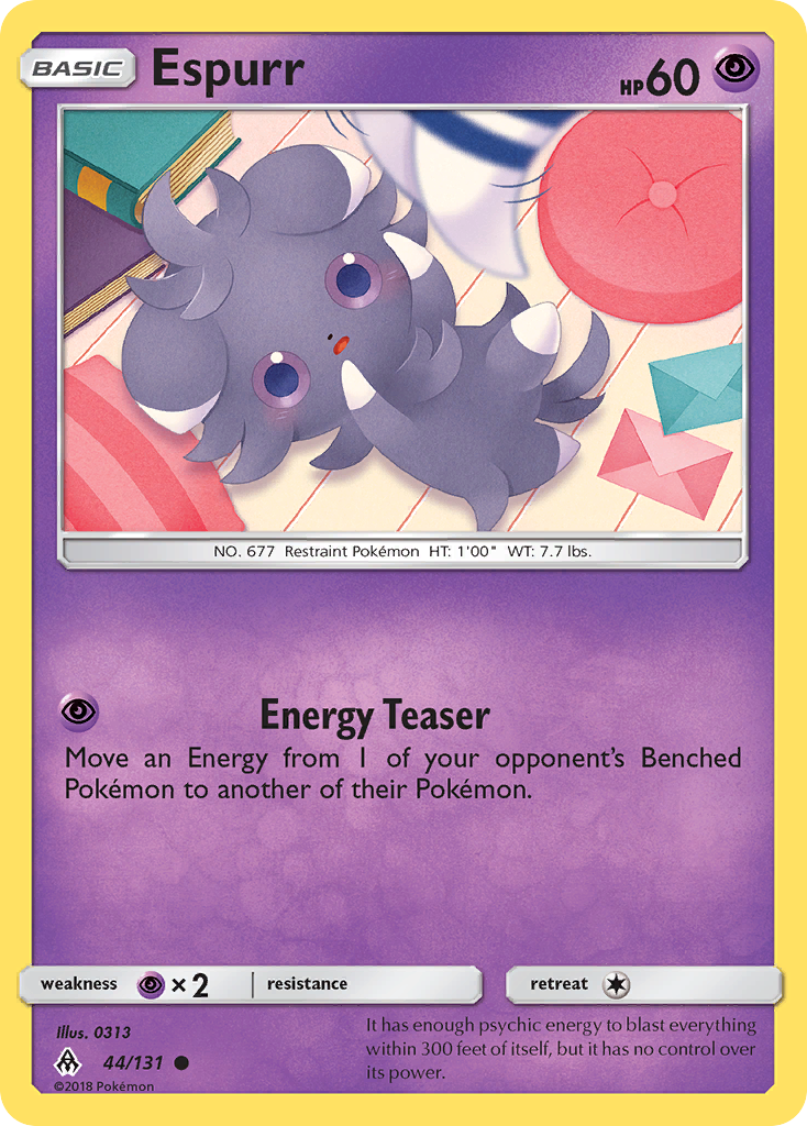 Espurr (44/131) [Sun & Moon: Forbidden Light] | Rock City Comics