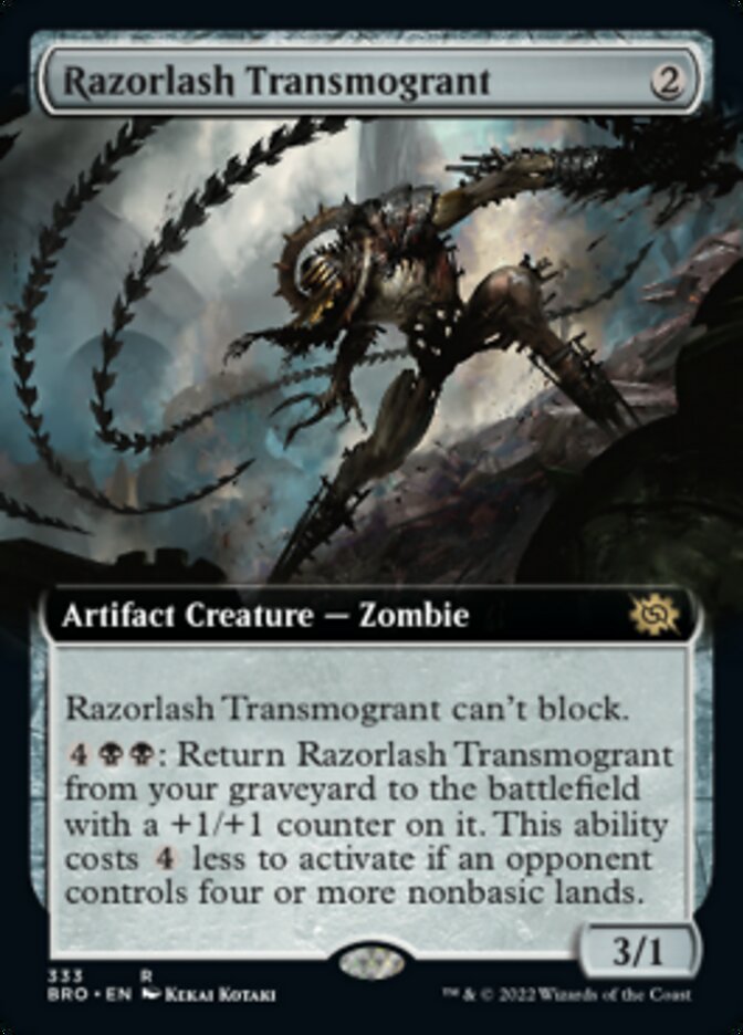 Razorlash Transmogrant (Extended Art) [The Brothers' War] | Rock City Comics