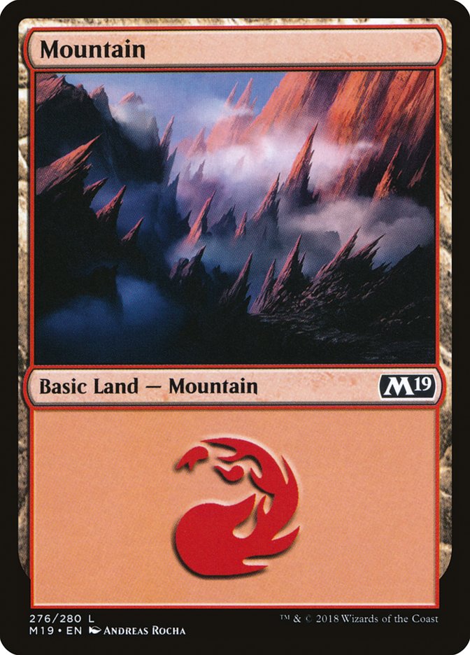Mountain (276) [Core Set 2019] | Rock City Comics