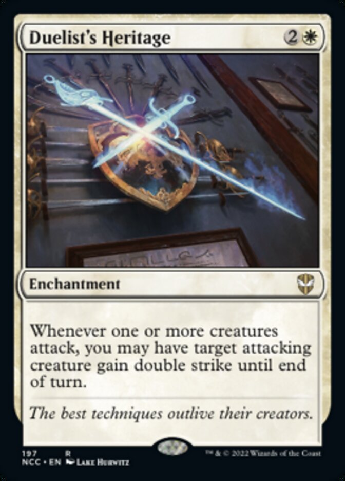 Duelist's Heritage [Streets of New Capenna Commander] | Rock City Comics