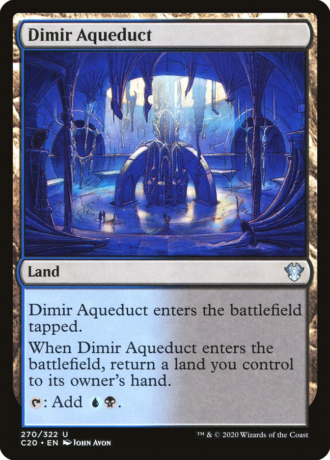 Dimir Aqueduct [Commander 2020] | Rock City Comics