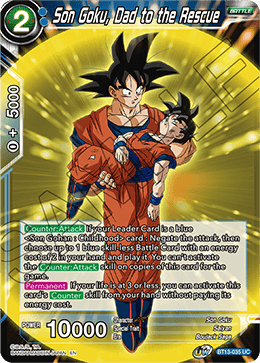 Son Goku, Dad to the Rescue (Uncommon) [BT13-035] | Rock City Comics