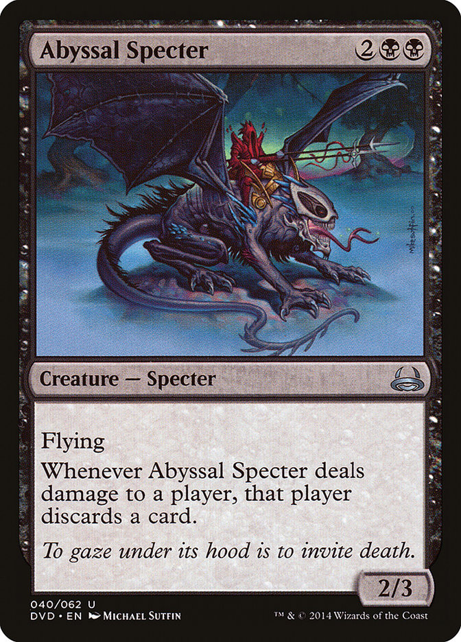 Abyssal Specter (Divine vs. Demonic) [Duel Decks Anthology] | Rock City Comics