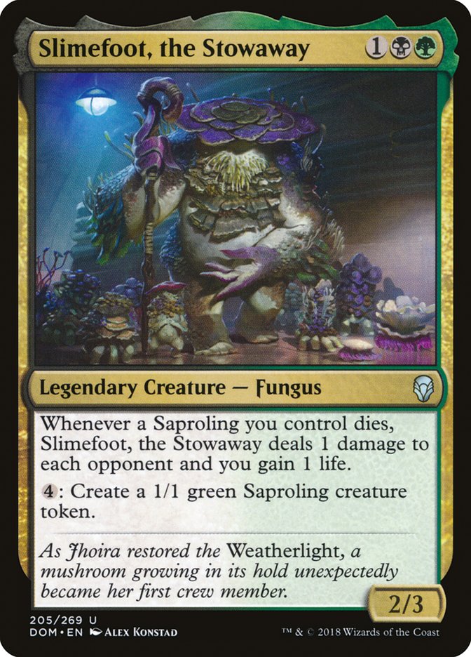 Slimefoot, the Stowaway [Dominaria] | Rock City Comics