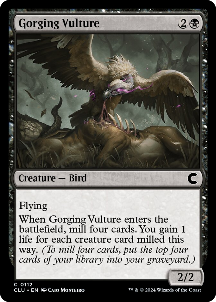 Gorging Vulture [Ravnica: Clue Edition] | Rock City Comics