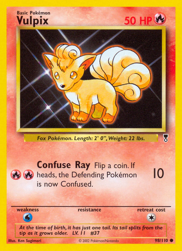 Vulpix (98/110) [Legendary Collection] | Rock City Comics