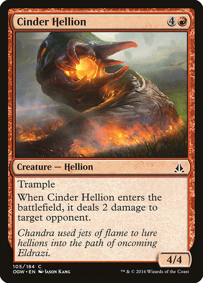 Cinder Hellion [Oath of the Gatewatch] | Rock City Comics