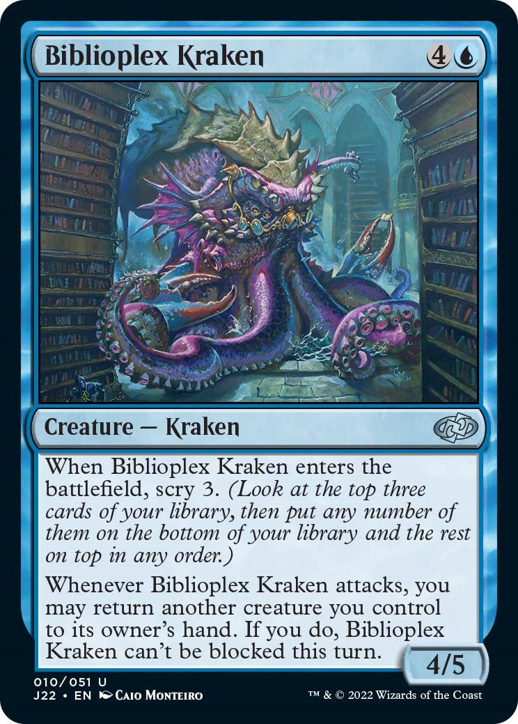 Biblioplex Kraken [Jumpstart 2022] | Rock City Comics