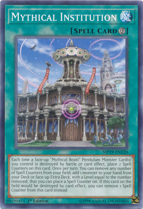 Mythical Institution [MP19-EN120] Common | Rock City Comics