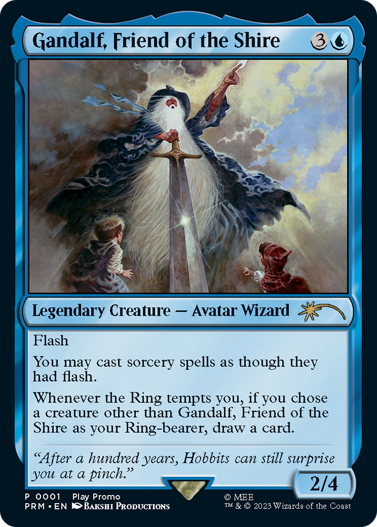 Gandalf, Friend of the Shire [Wizards Play Network 2023] | Rock City Comics