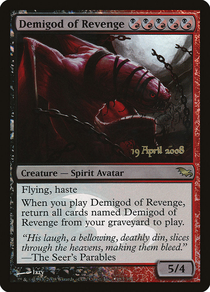 Demigod of Revenge [Shadowmoor Promos] | Rock City Comics