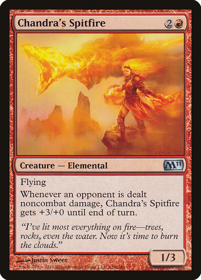 Chandra's Spitfire [Magic 2011] | Rock City Comics