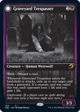 Graveyard Trespasser // Graveyard Glutton [Innistrad: Double Feature] | Rock City Comics