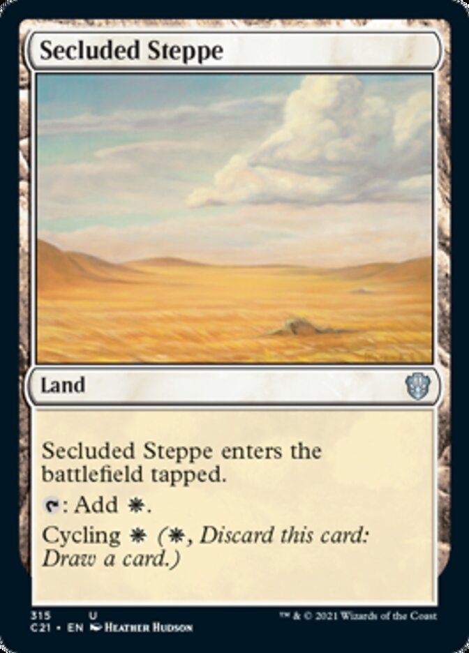 Secluded Steppe [Commander 2021] | Rock City Comics