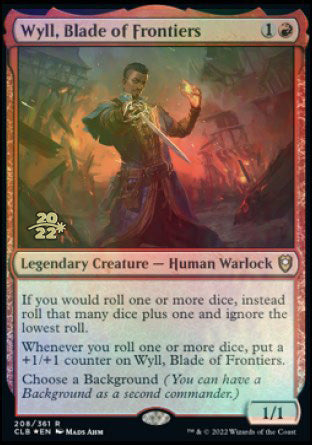 Wyll, Blade of Frontiers [Commander Legends: Battle for Baldur's Gate Prerelease Promos] | Rock City Comics