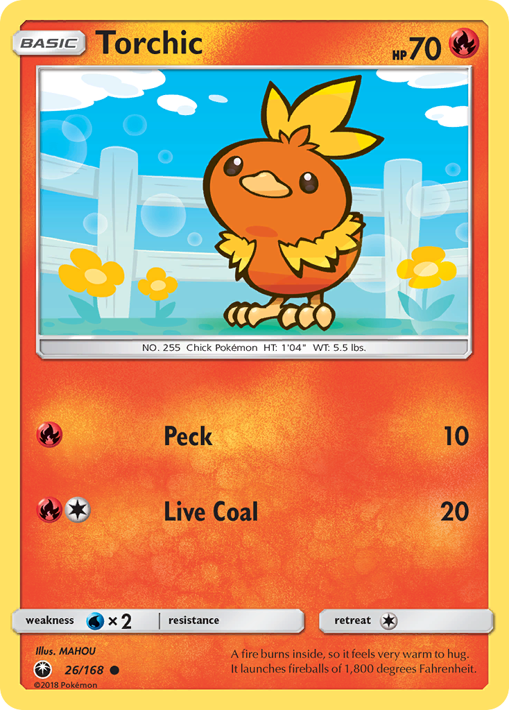 Torchic (26/168) [Sun & Moon: Celestial Storm] | Rock City Comics