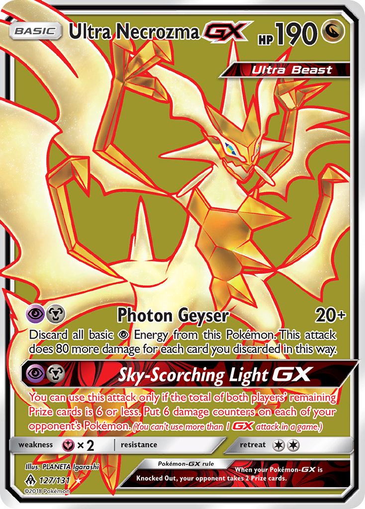 Ultra Necrozma GX (127/131) [Sun & Moon: Forbidden Light] | Rock City Comics