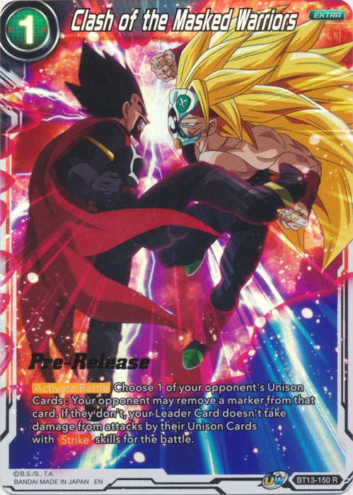 Clash of the Masked Warriors (BT13-150) [Supreme Rivalry Prerelease Promos] | Rock City Comics