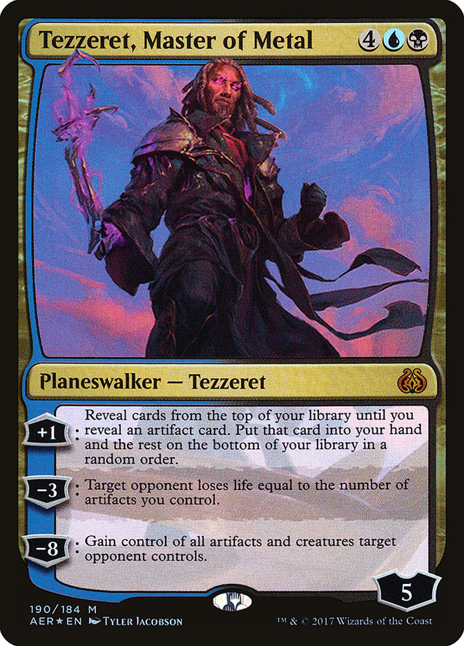 Tezzeret, Master of Metal [Aether Revolt] | Rock City Comics