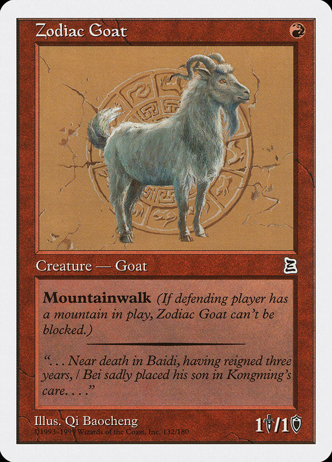 Zodiac Goat [Portal Three Kingdoms] | Rock City Comics