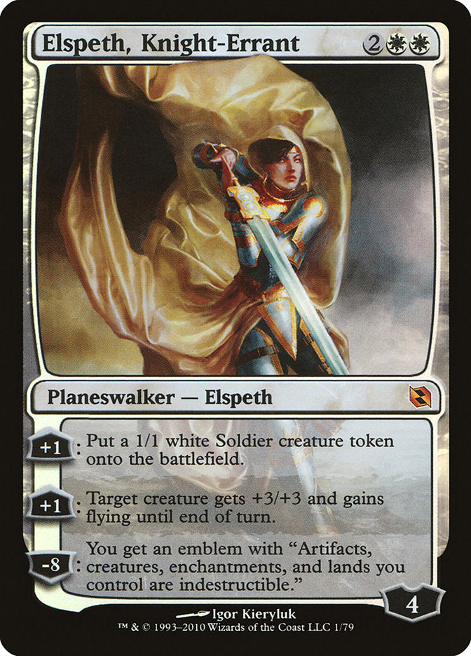 Elspeth, Knight-Errant [Duel Decks: Elspeth vs. Tezzeret] | Rock City Comics