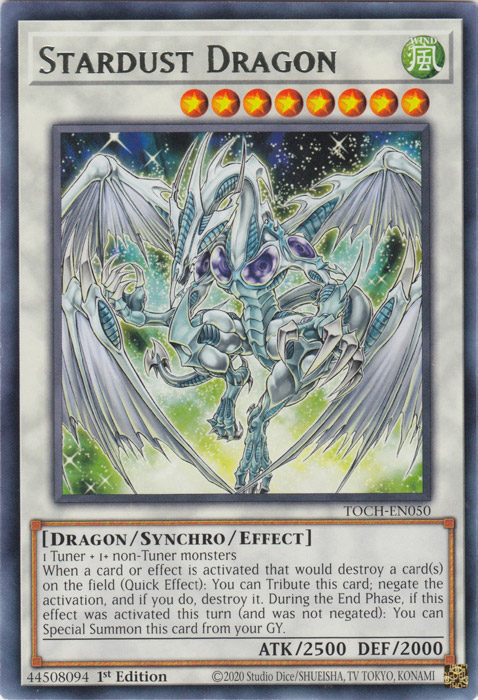 Stardust Dragon [TOCH-EN050] Rare | Rock City Comics