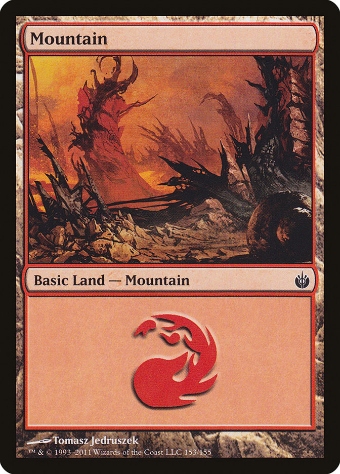 Mountain (153) [Mirrodin Besieged] | Rock City Comics