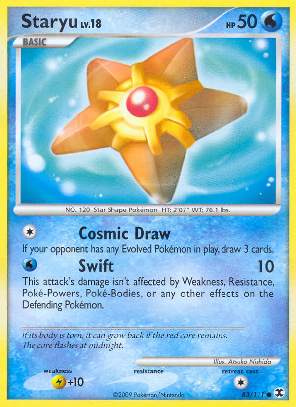 Staryu (83/111) [Platinum: Rising Rivals] | Rock City Comics