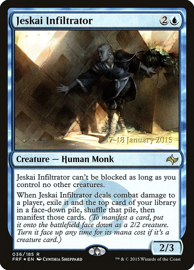 Jeskai Infiltrator  [Fate Reforged Prerelease Promos] | Rock City Comics