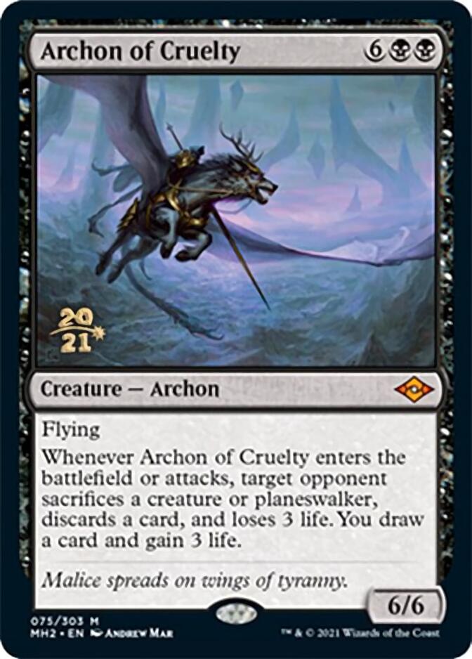 Archon of Cruelty [Modern Horizons 2 Prerelease Promos] | Rock City Comics