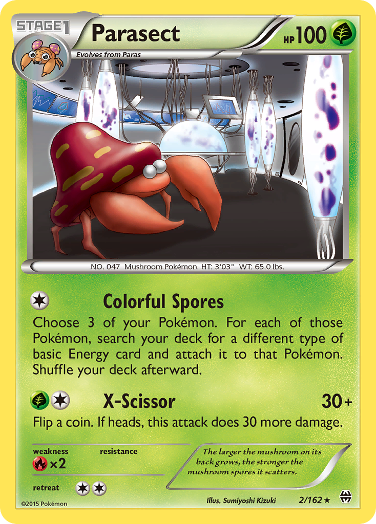 Parasect (2/162) [XY: BREAKthrough] | Rock City Comics