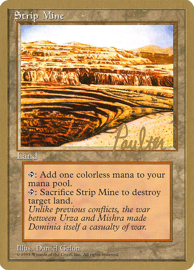 Strip Mine (Preston Poulter) [Pro Tour Collector Set] | Rock City Comics